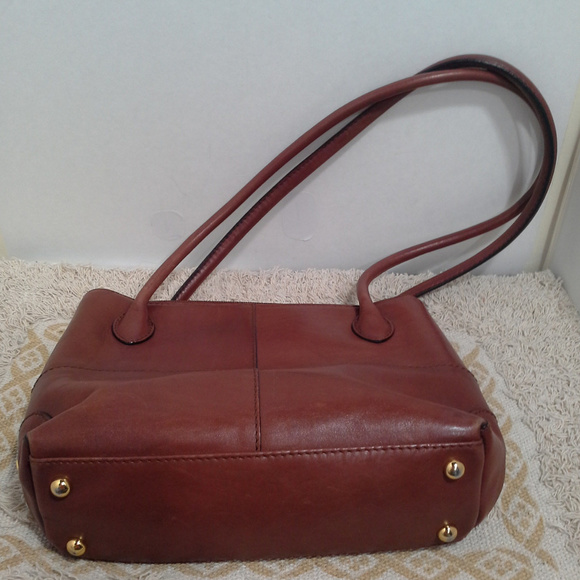 Etienne Aigner shoulder bag Red brown 11x8x3 - Picture 5 of 8